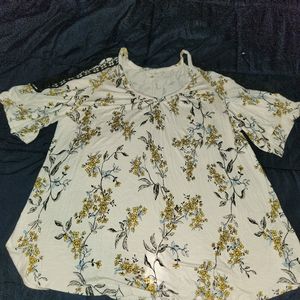 womens off the shoulder shirt